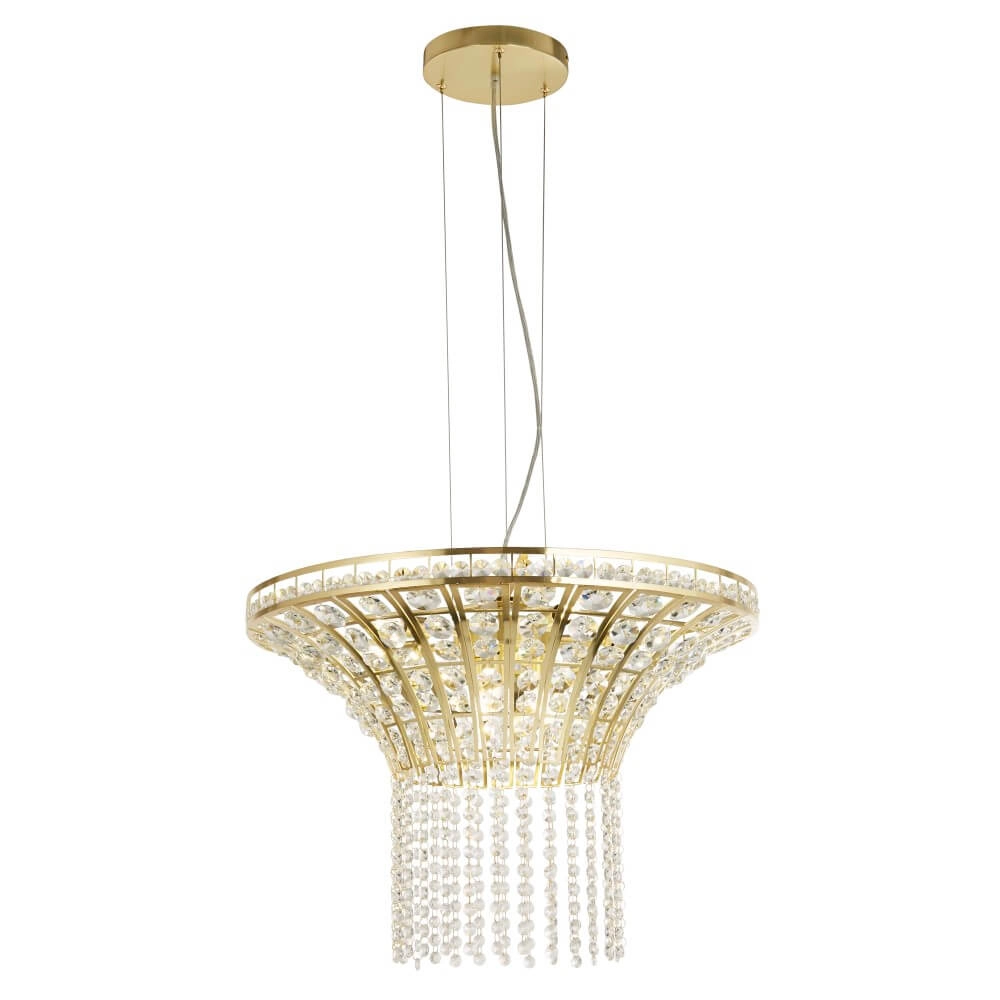 Ronde hanglamp Gemma goud Ronde hanglamp Gemma goud