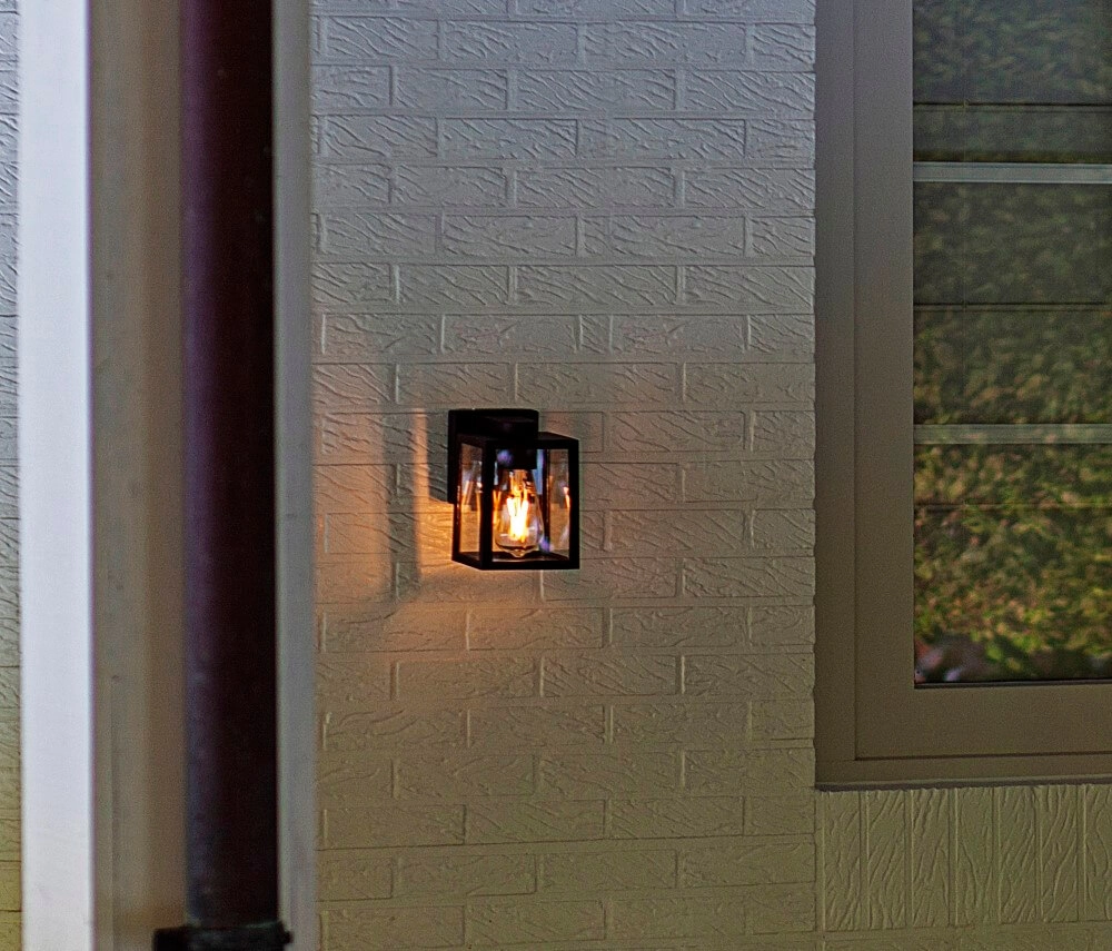 Leuke wandlamp Shiva zwart Lutec 6939412013855