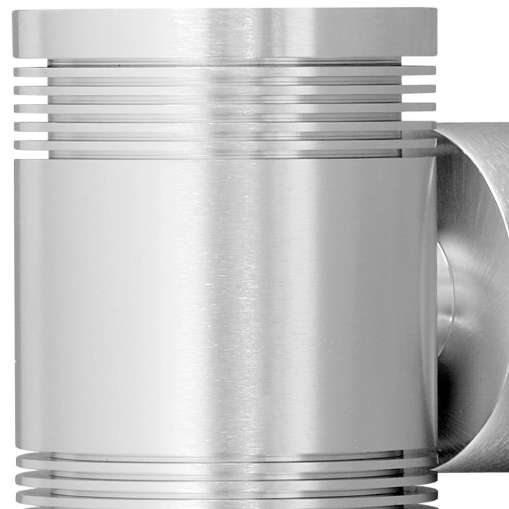Led wandspot Monza 2x6w - 3000K 14cm metaalgrijs KonstSmide 7318307931310