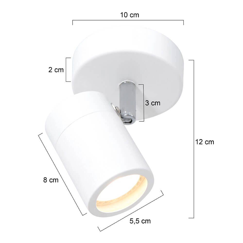 Badkamer spot Upround LED Steinhauer 8712746130065