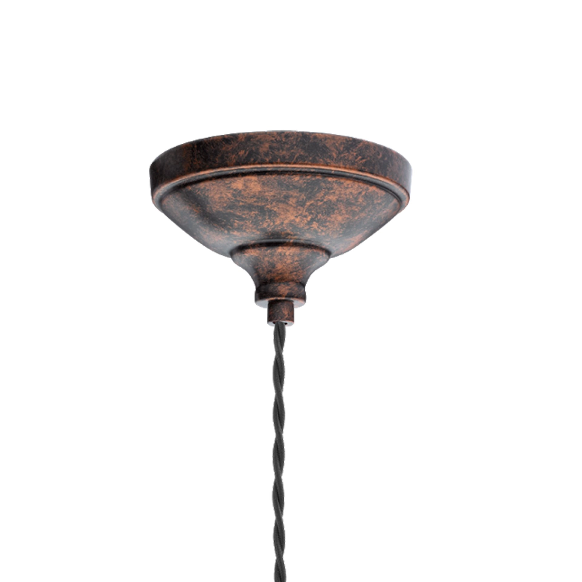 Bruin gevlamde hanglamp Yorth pendel Eglo 9002759325350