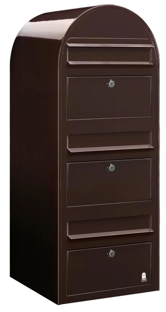 Brievenbus Trio 8017 Donkerbruin Brievenbus Trio 8017 Donkerbruin