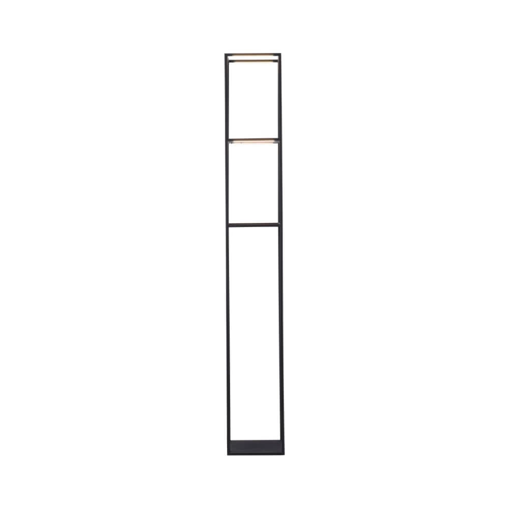 Strakke vloerlamp Contura zwart