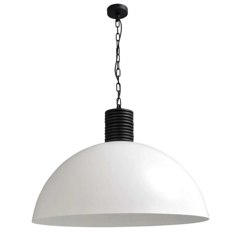 Grote witte industrie hanglamp Industria 80