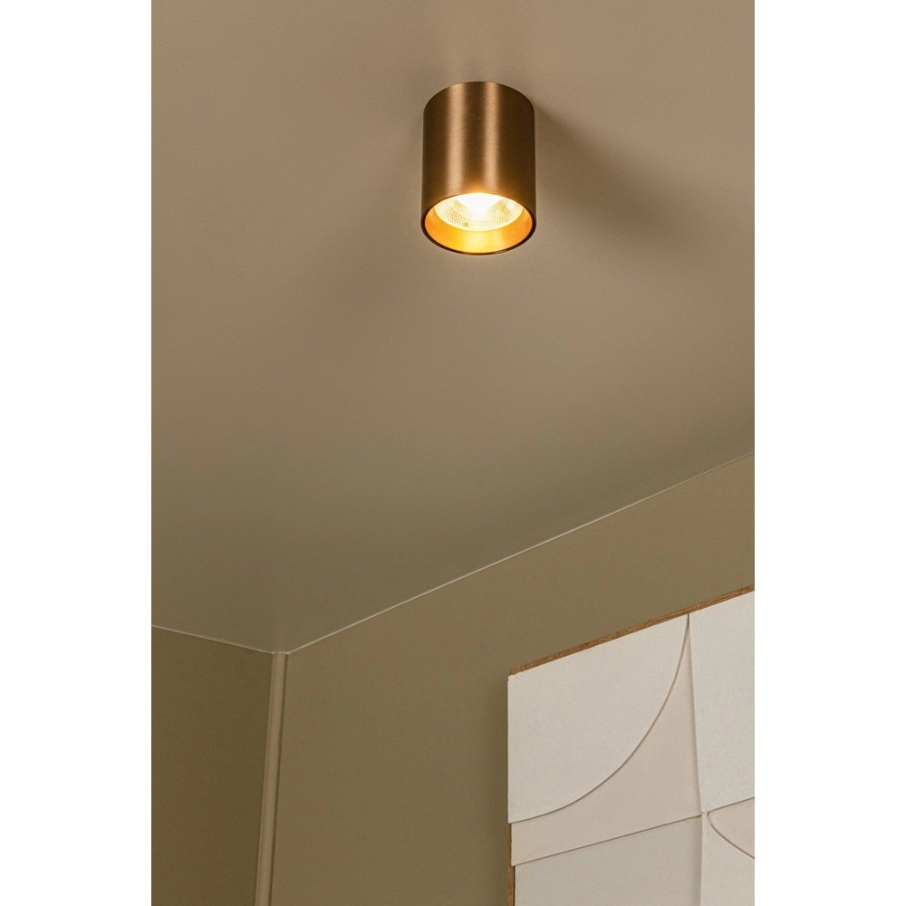Opbouwspot Straxx champagne Ø 8cm Premium by Lucide 5411212552747