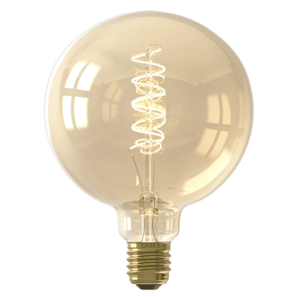 Kooldraad 3,8W - E27 - G125 - Led - Filament Gold Ø 12,5cm Kooldraad 3,8W - E27 - G125 - Led - Filament Gold Ø 12,5cm