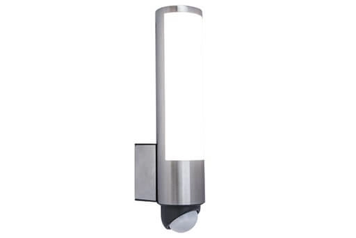 Wandlamp Leda RVS design met sensor