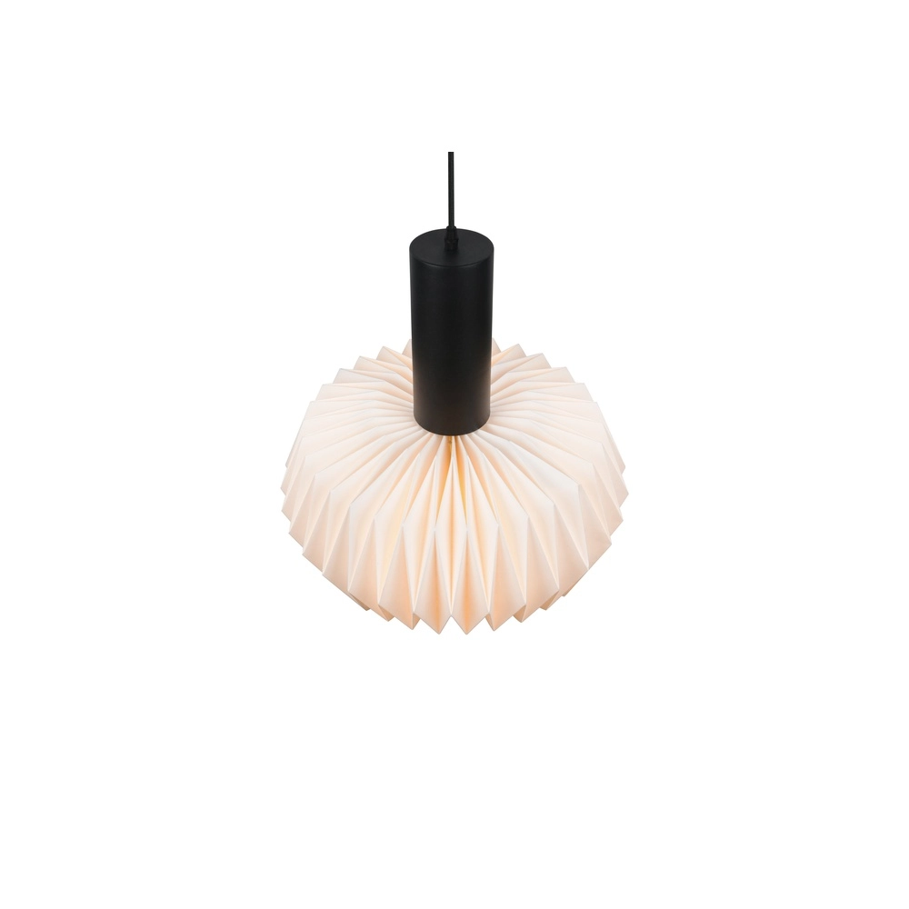 Moderne hanglamp Larima zwart met wit Trio 4017807704754