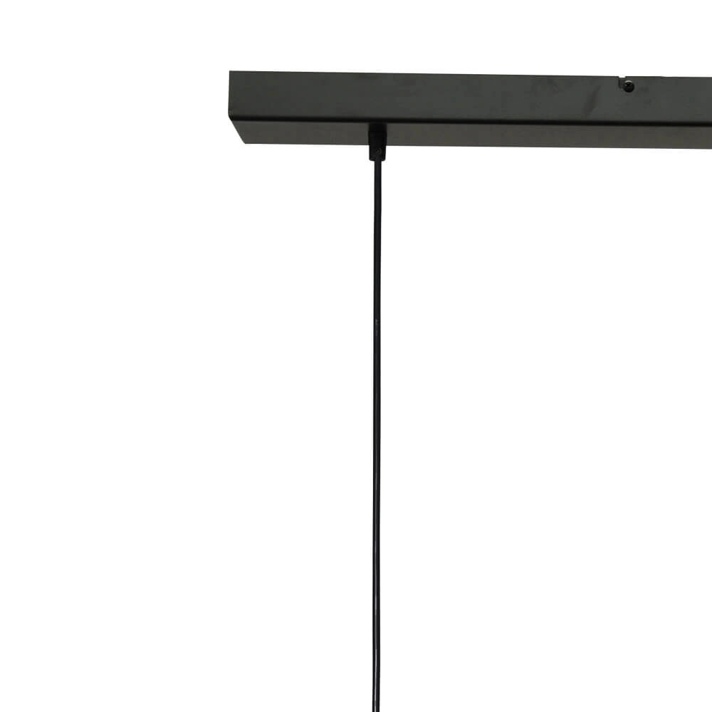 Glazen hanglamp Lava 3x goud glas Ø 22,5cm Masterlight 8718121279930