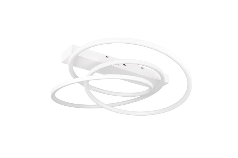 Slaapkamer plafondlamp Darvin wit - 65cm Trio 4017807616095