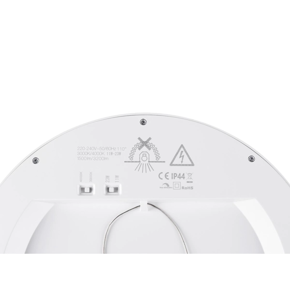 Plafonniere Vario Ø 29cm wit SLV 4024163316262