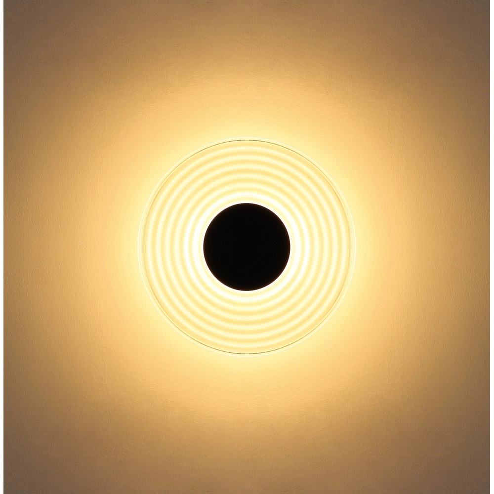 Gouden wandlamp Janell zwart Globo 9007371578412