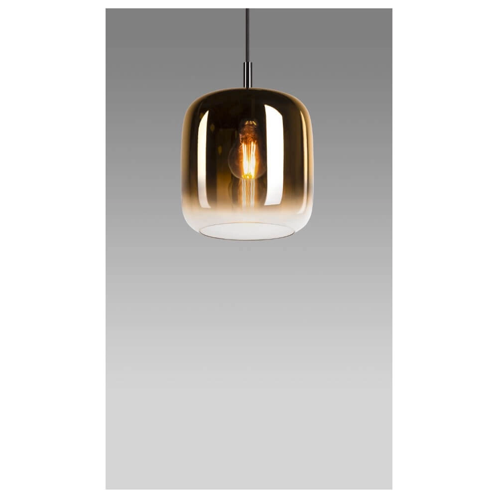 Glazen hanglamp Pantilo goud glas - Ø20cm SLV 4024163266451