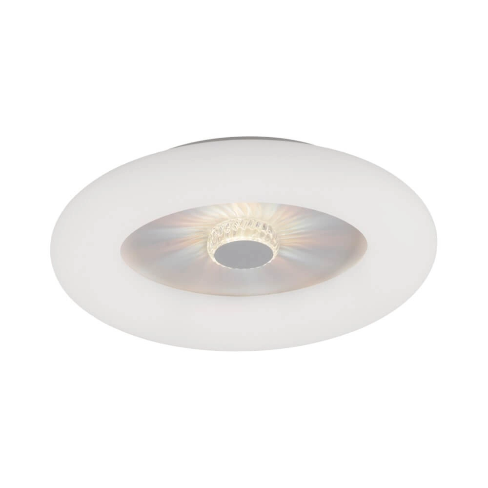 Ronde plafondlamp Vertigo wit Ø 50cm Just Light 4043689992408
