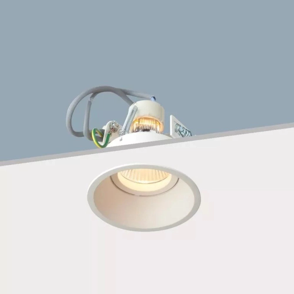 Witte inbouwspot Candice Ø 8,5cm Artdelight 8719831735211