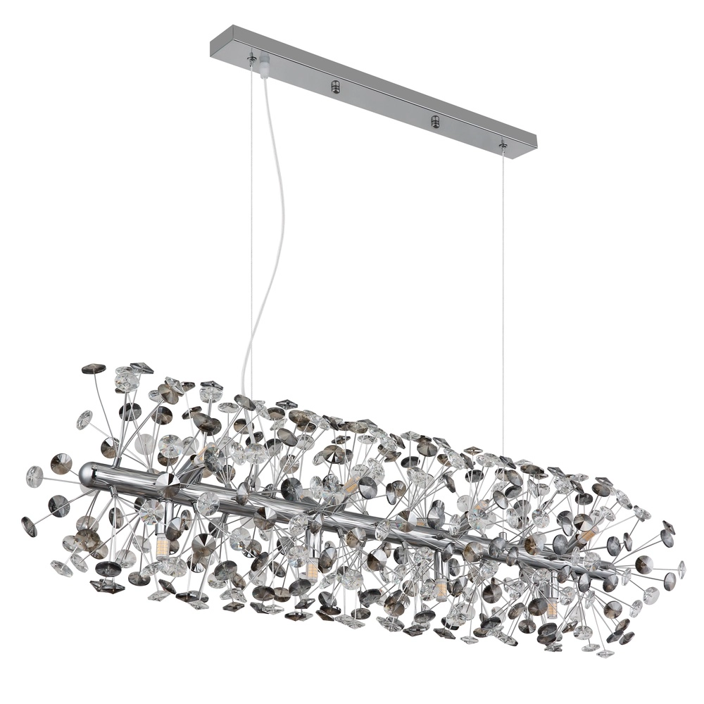 Hanglamp Katrina chroom 90cm Globo 9007371481347