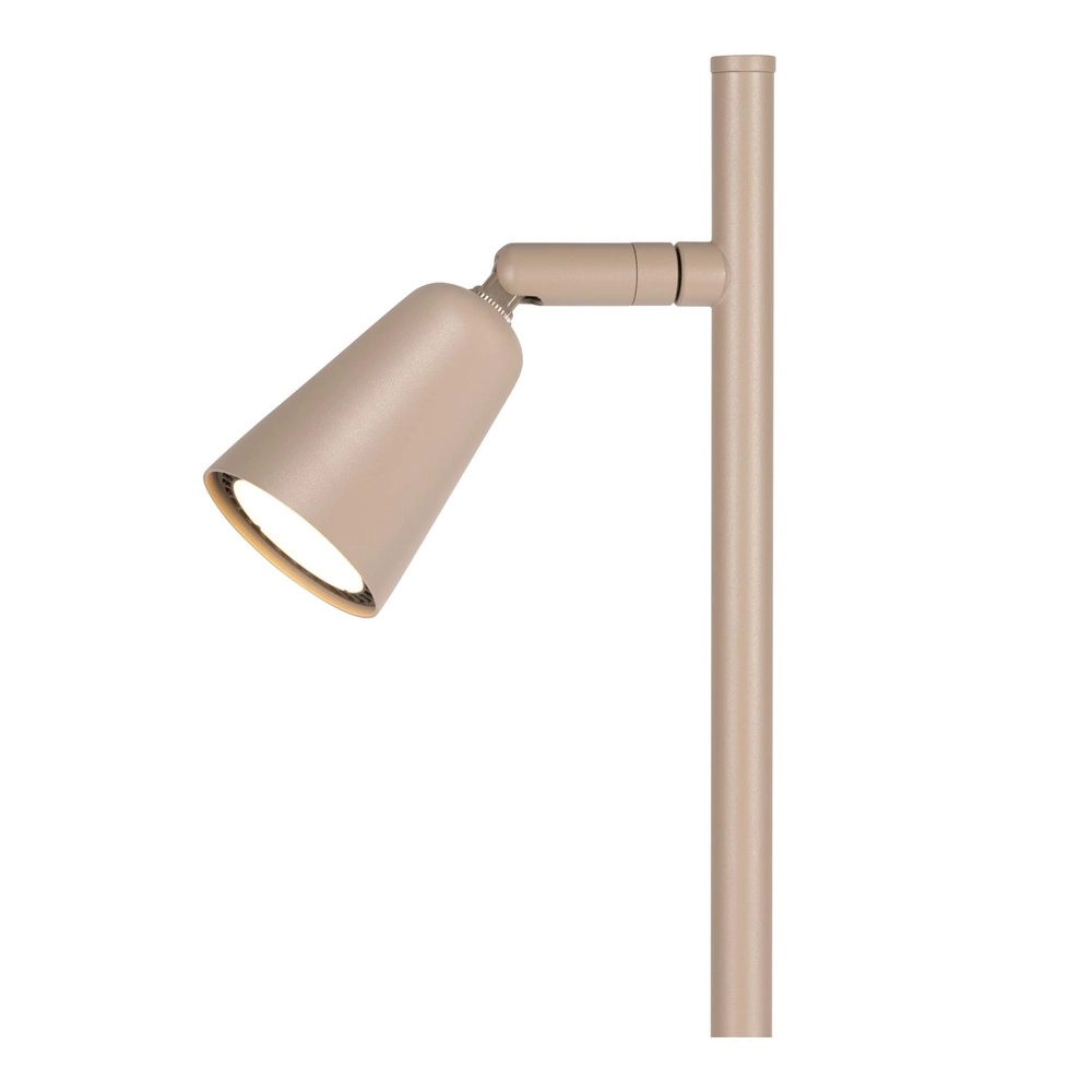 Design leeslamp Tiana taupe Lucide 5411212650474