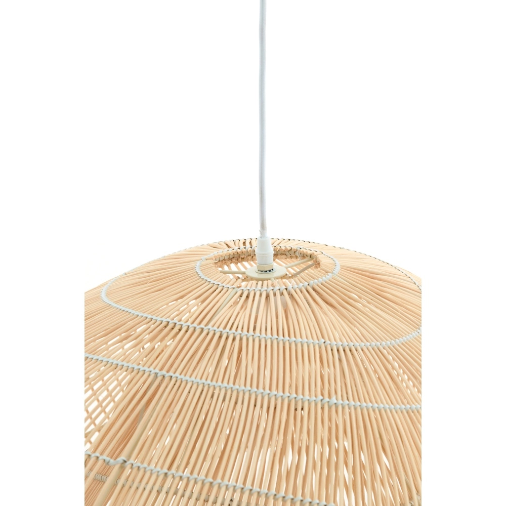 Rotan hanglamp Janzur Ø 65cm - naturel bruin Light & Living 8717807760533