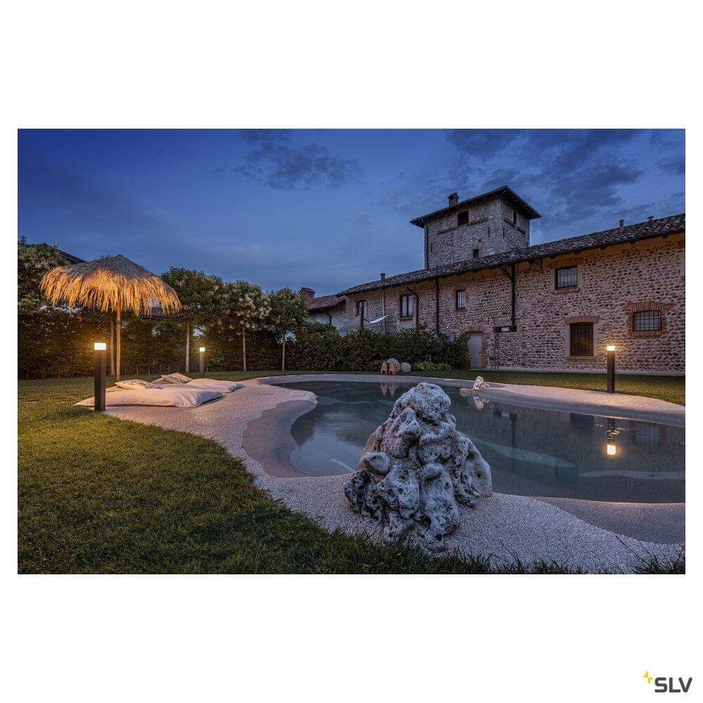 Vierkante padverlichting Grafit 90 SLV 4024163262699