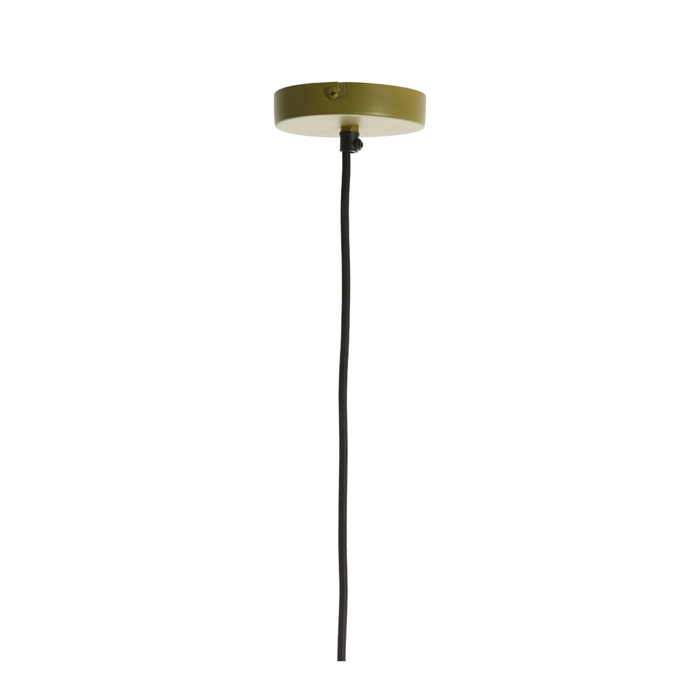 Design hanglamp Milatos groen Ø 38cm Light & Living 8717807838645