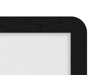 Led plafonnière Anne Square 18w - 2700K - 30cm zwart ETH 8720195301691