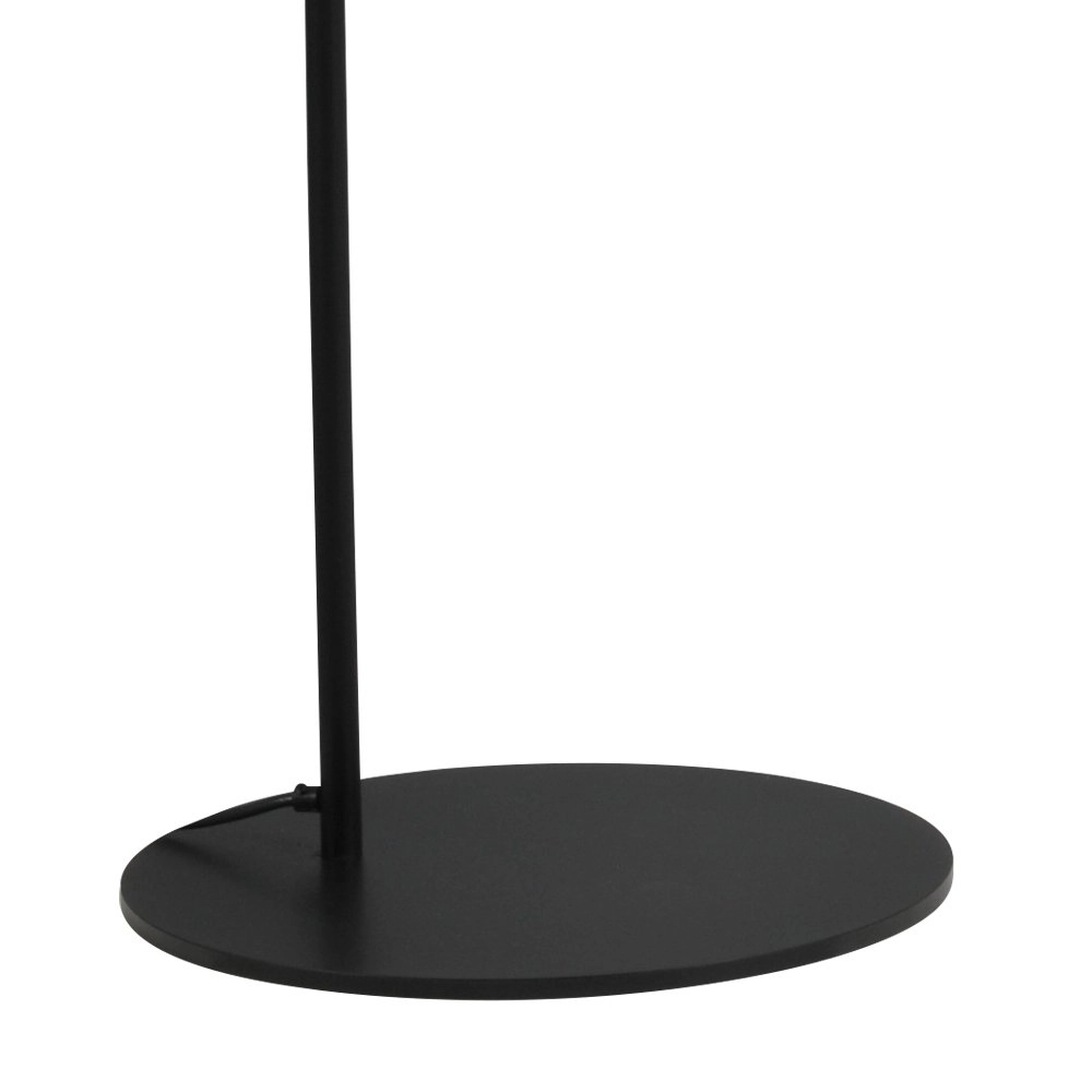 Retro vloerlamp Industria 186 zwart met grijze kap Masterlight 8718121235998
