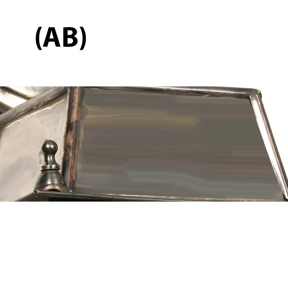 Landelijk buitenlamp Bevelled Glass handgemaakt - antiek koper (ANT) Limehouse 8716803506831