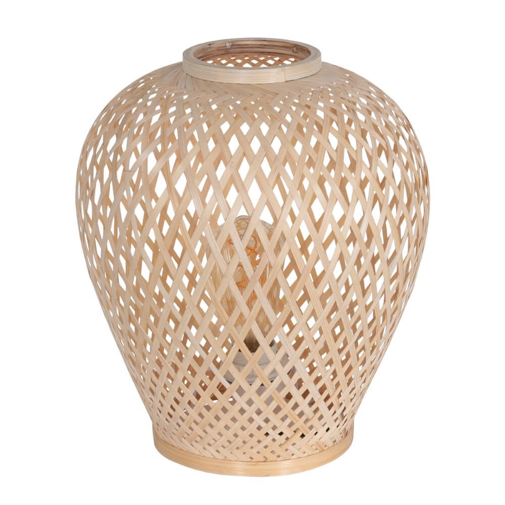 Bamboe tafellamp Maze Ø 30cm Steinhauer 8712746147230