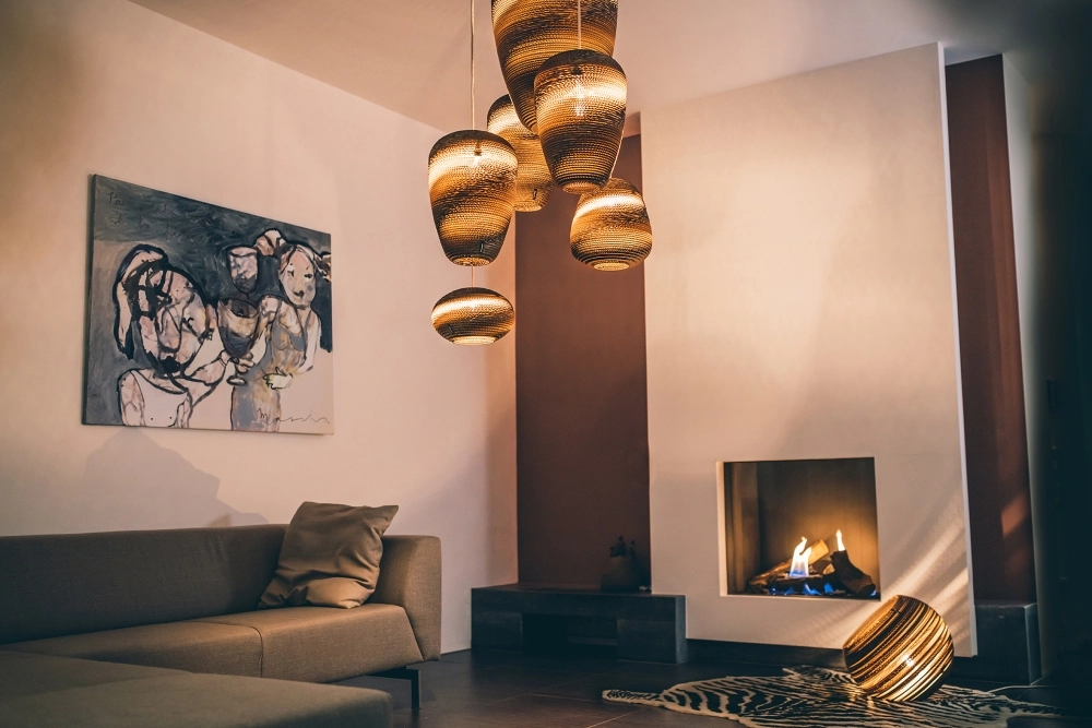 Baggy 640 kartonnen hanglamp Ø 64cm