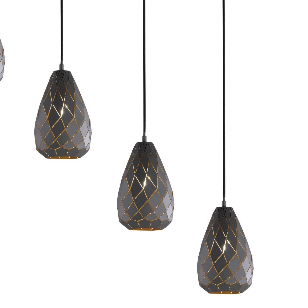 Eetkamer hanglamp Onyx Trio 4017807390353