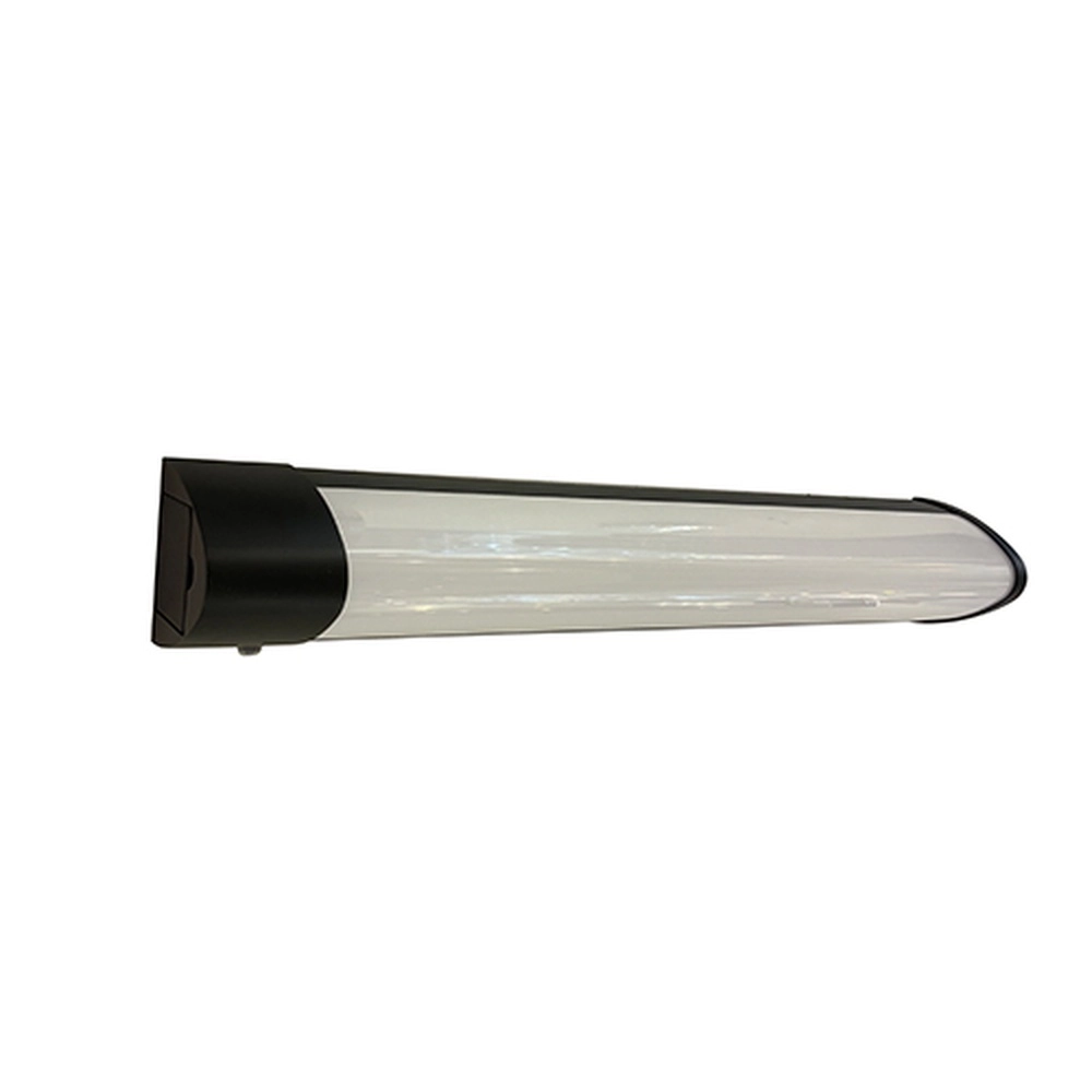 Spiegellamp Tobero zwart 60cm met stekkerdoos