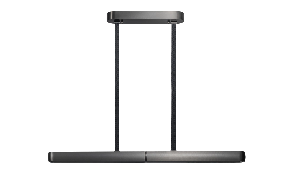 Verstelbare hanglamp Bella 120-180cm breed - champagne