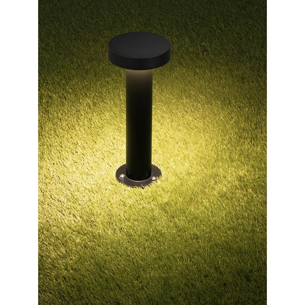Desing tuinlamp Gong zwart 30cm - 2700K Lyora 5212017496164