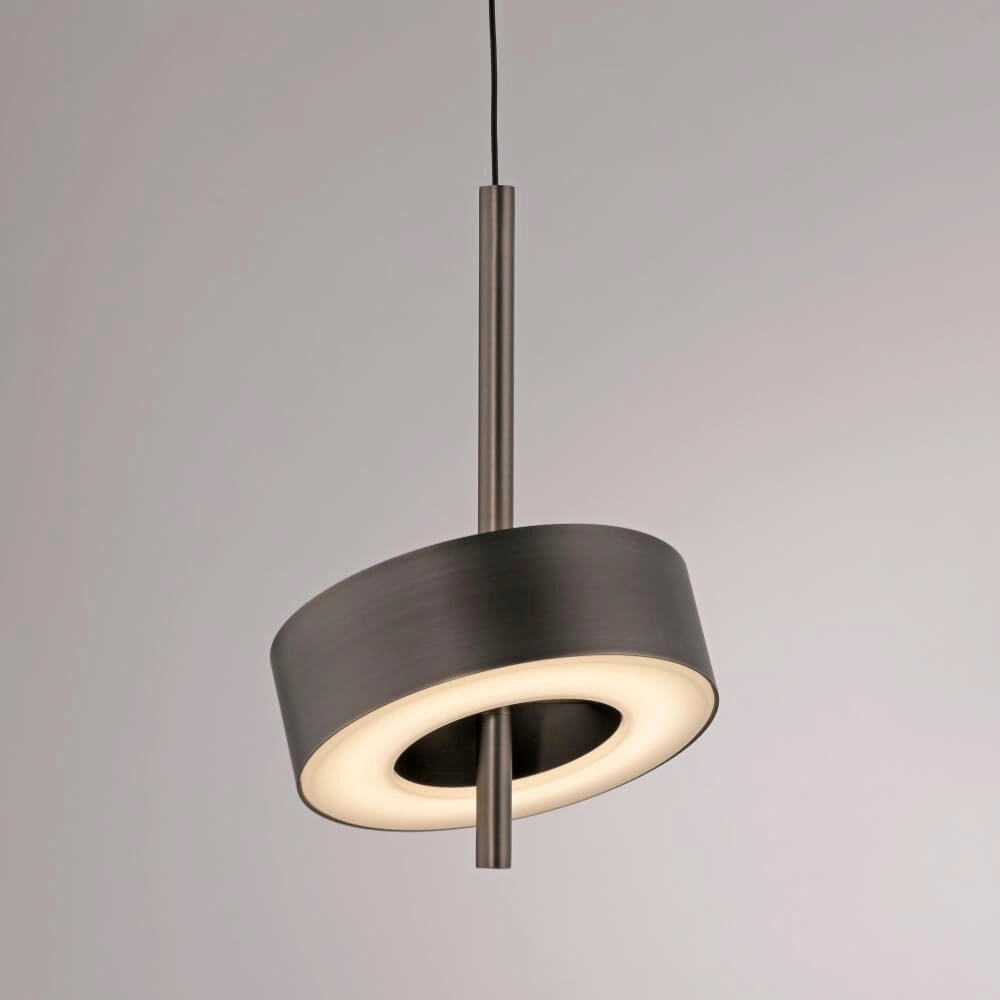 Hanglamp Q-Rotate bruin modern Paul Neuhaus 4012248383131