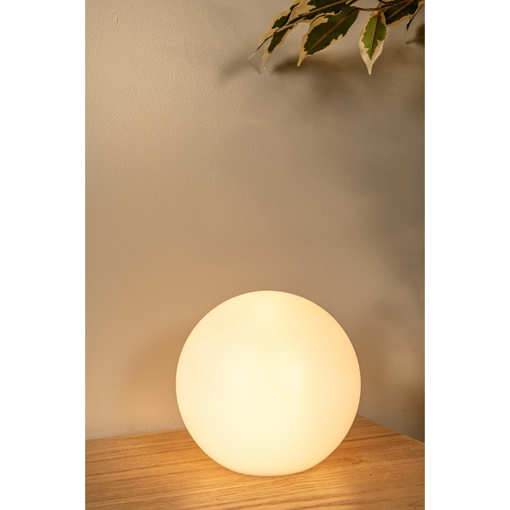Oplaadbare tafellamp Pino M - wit Lucide 5411212061645