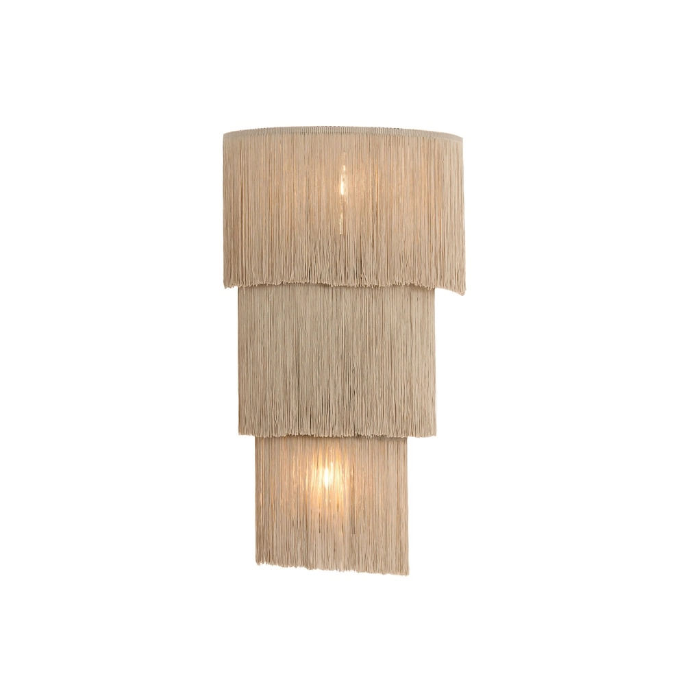 Touwtjes wandlamp Malaika taupe Light & Living 8717807816407