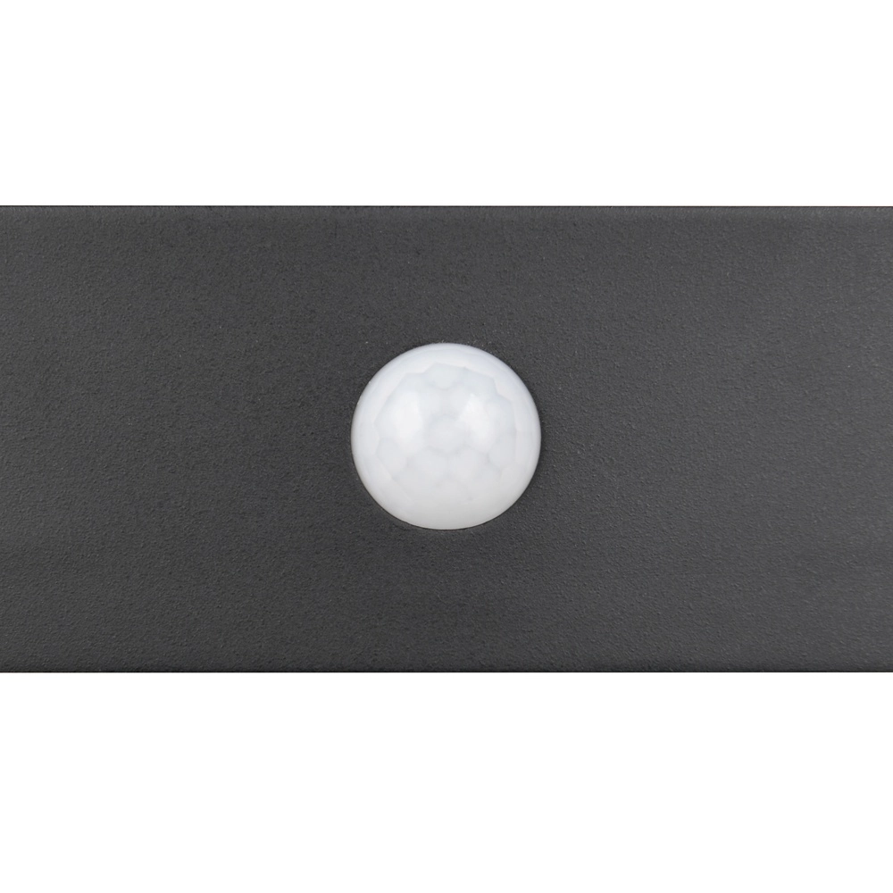 Solar wandlamp Bilbao zwart hybride Trio 4017807648058