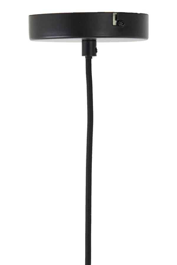 Bohemian hanglamp Plumeria zwart Ø 40cm Light & Living 8717807651381