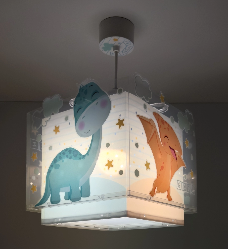 Hanglamp Baby Dinos blauw Dalber 8420406634524