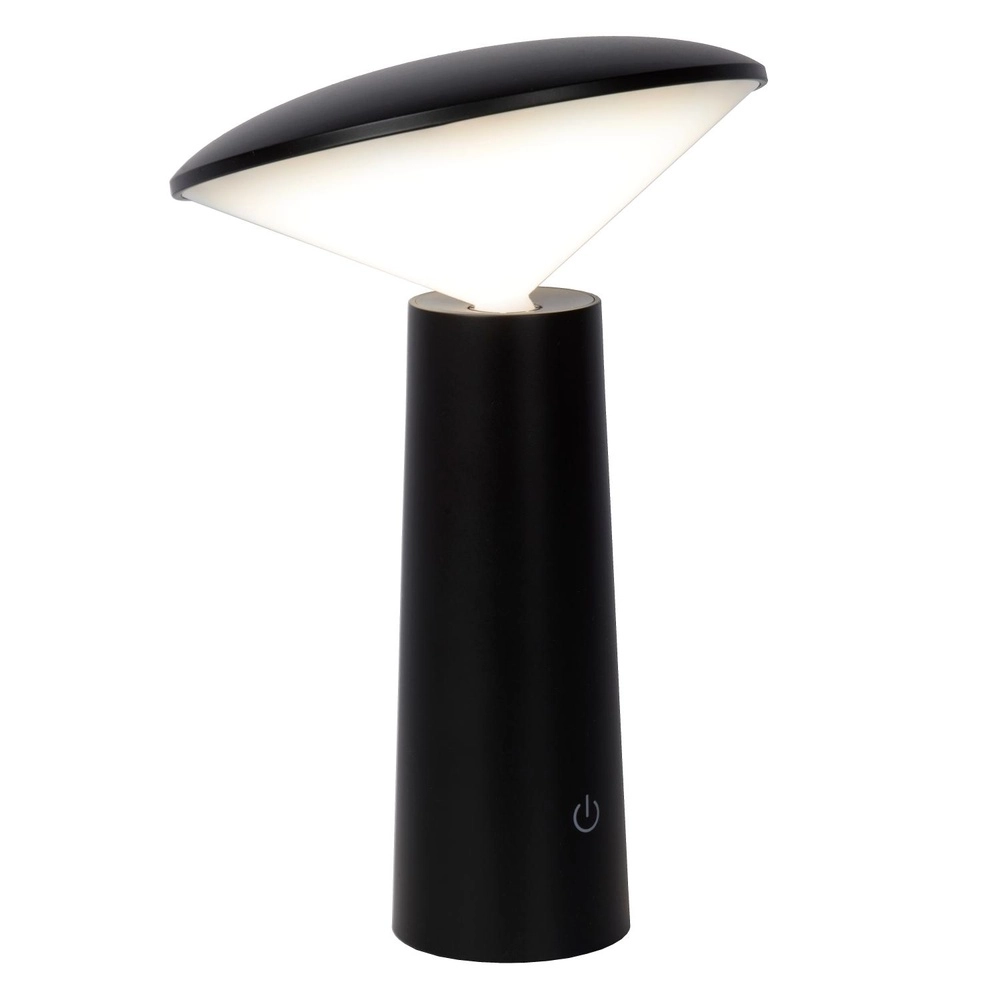 Oplaadbare tafellamp Jive IP44 zwart lichtkleur instelbaar Lucide 5411212021960