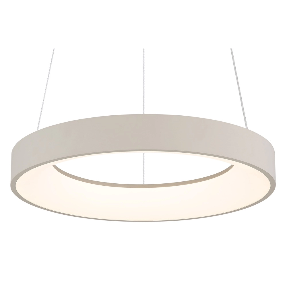 Moderne hanglamp Gallegos zand bruin Ø 50cm Globo 9007371569960
