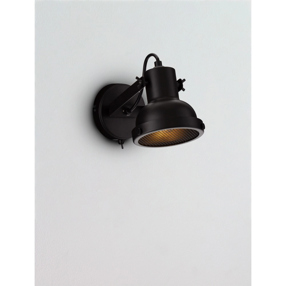 Wandlamp Ruvi zwart Lyora 5212017446343