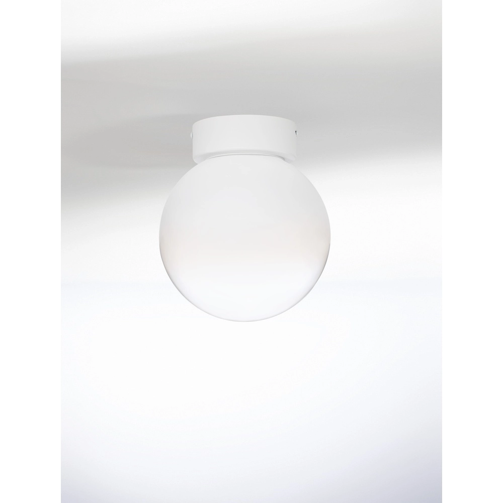 Witte plafondlamp Bolita bol Ø 20cm Lyora 5212017483591