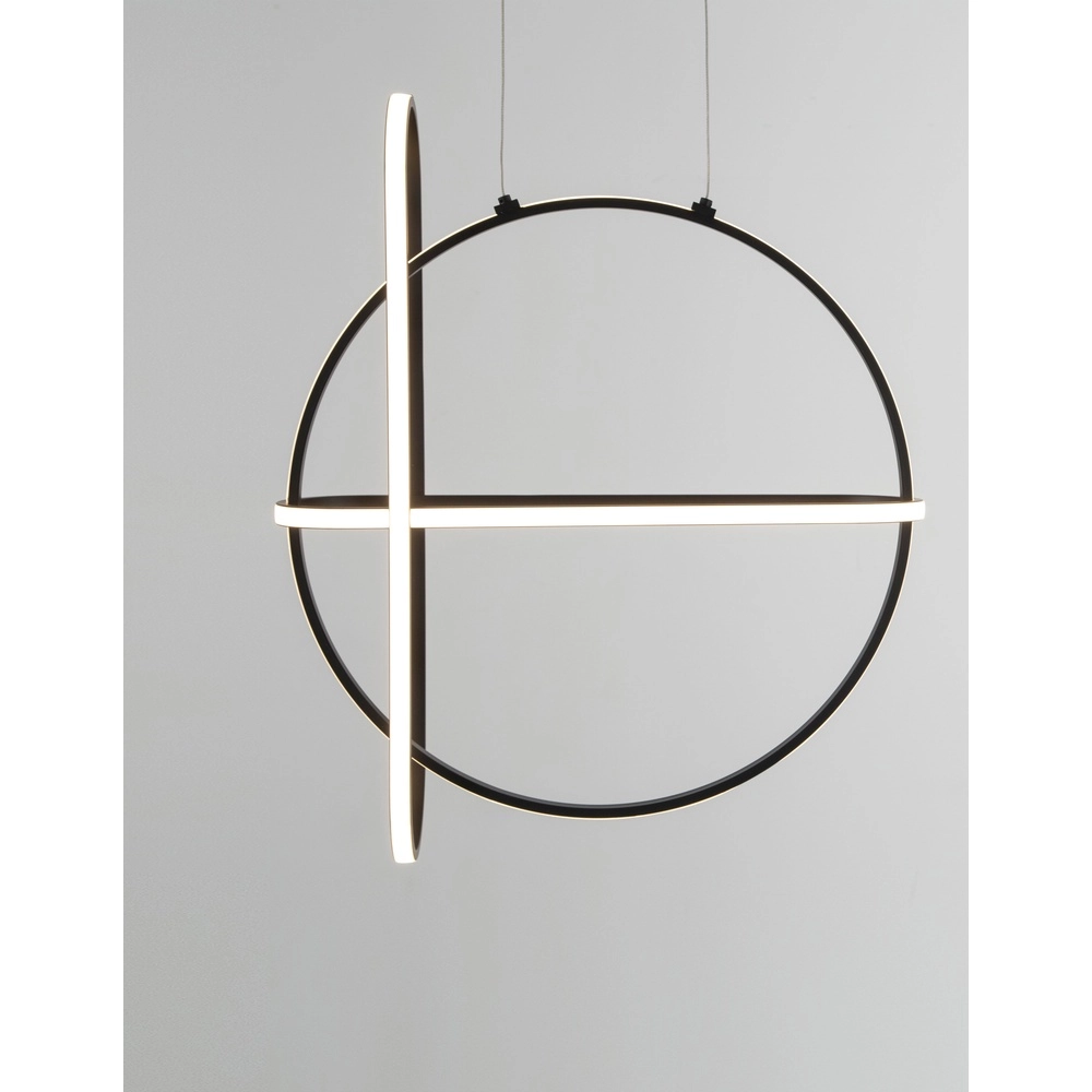 Design hanglamp Arte zwart rond Lyora 5212017426048