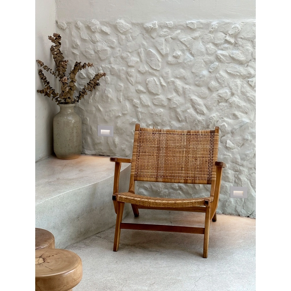 Inbouwlamp Polka 12cm wit Lyora 5212017453235