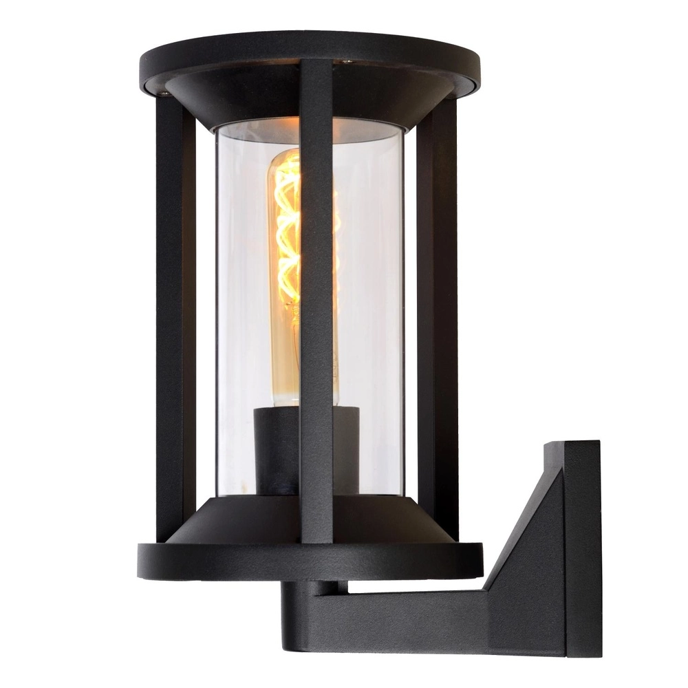 Voordeur lamp Cadix zwart IP65 Lucide 5411212151896
