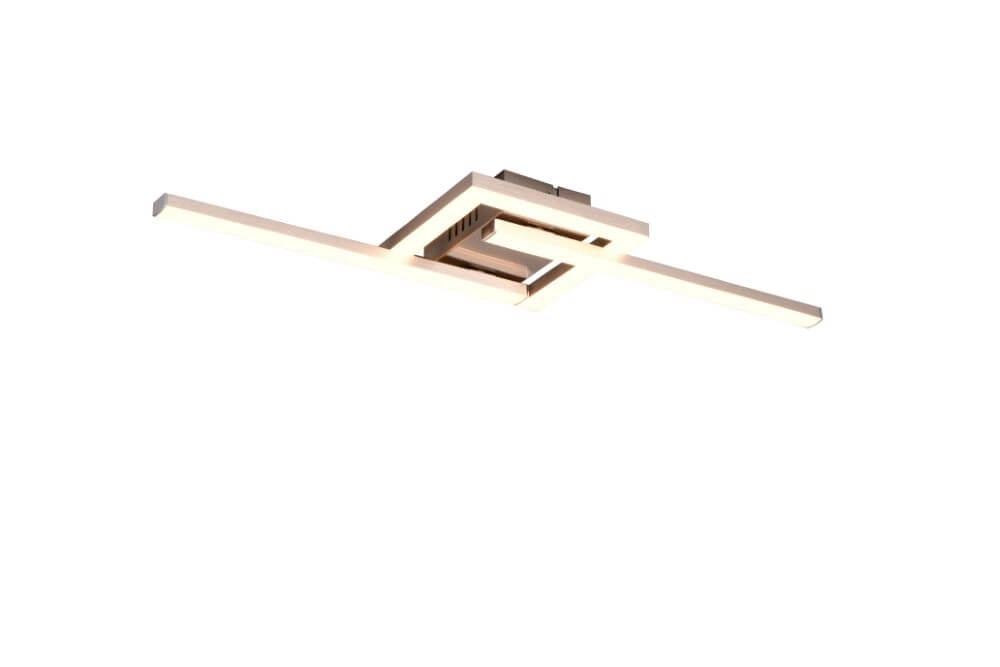 Nikkel plafondlamp Viale design