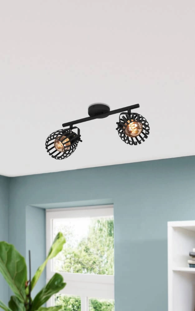 Chique plafondlamp Girona 2-lichts Eglo 9008606258598