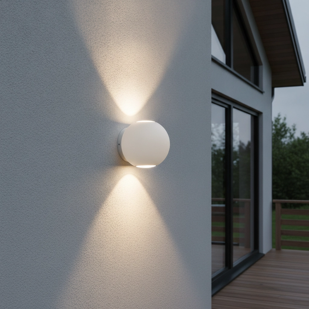 Unieke wandlamp Como 2-lichts wit