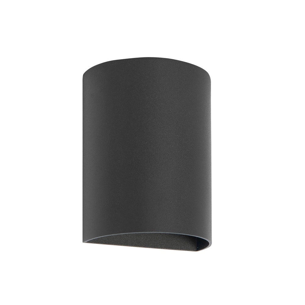 Design opbouwspot Hera rond zwart